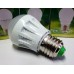 หลอด LED HIGH POWER 3W 12VDC PVC แสงสีขาว ขั้วE27  :::::: สินค้าหมดชั่วคราว ::::::